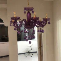 لوستر ۶ شاخه باکارات