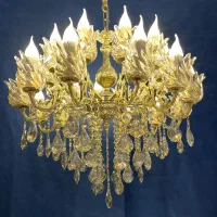 لوستربرنزاصلی سرپیچe12لوستر علیجانی۱۲+۱۲تعدادشعله