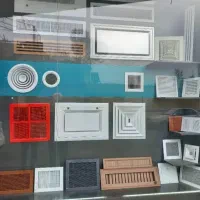 دریچه کولر پلاستیکی درپوش دار