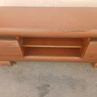 میز تلوزیون چوب راش در حد نو قیمت ۲۰۰