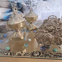 ظروف برنز|صنایع دستی و سایر لوازم تزئینی|صوفیان, |دیوار