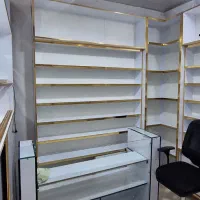 ویترین مغازه|کتابخانه، شلف، قفسه‌های دیواری|پاوه, |دیوار