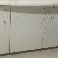 کابینت فلزی به همراه سنگ روکابینتی