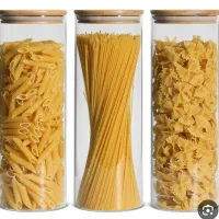 بانکه ادویه وحبوبات پیرکس درب بامبو