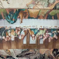 تابلو شام اخر|تابلو فرش|قم, دروازه ری|دیوار