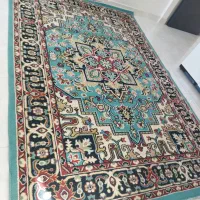 سه عدد فرش طرح آبی