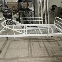 تخت بیمارستانی ساده تک شکن