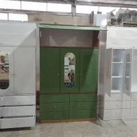 کمد لباس سوپر مات  پسته ای عرض ۱۴۰|جاکفشی، کمد، دراور|اردبیل, |دیوار