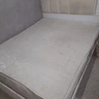 تخت دونفره وایینه میز ارایش|تخت و سرویس خواب|تهران, دولاب|دیوار