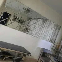 آینه دکوراتی دو عدد ۱/۵ در ۱ در کل سه متر در یک