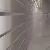 درب کرکره ولاینر نوری تولیدی تفت آلومینیوم|مصالح و تجهیزات ساختمان|یزد, |دیوار