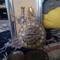 آینه شمعدان فلزی قدیمی 50 ساله قیمت 3900هزار|کلکسیون اشیاء عتیقه|محمدشهر, ولدآباد|دیوار