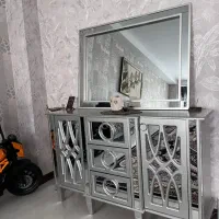 میزتلویزیون وآینه کنسول به همراه قاب عکس|میز تلویزیون|شاهدشهر, |دیوار