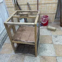 یک عدد قفس چوبی دوطبقه|پرنده|نجفآباد, شهید بهشتی|دیوار