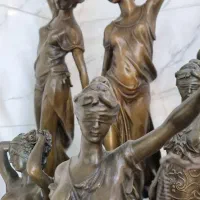 مجسمه برنزی ترازو|مجسمه، تندیس، ماکت|تهران, نجات اللهی|دیوار