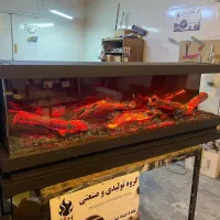 شومینه برقی چهاربعدی و سه‌بعدی(سایز سفارشی)