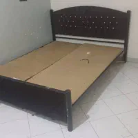 تخت خواب دونفره فلزی|تخت و سرویس خواب|اهواز, ۲۴ متری|دیوار
