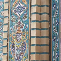 استادکار کاشی گنبدو مناره باوردست