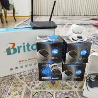 فروش ۴عدد دوربین ،dvr،مودم