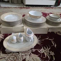 سرویس کامل چینی ۲۵ تکه مارک طوس