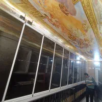 درب پنجره شیشه بالکن