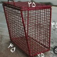 سطل زباله توری آهنی