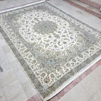 فرش کرک و ابریشم/جفت ۹ متری/بافت اصل کاشان|فرش|تهران, شیراز|دیوار
