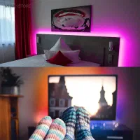 ریسه نورپردازی USB کنترل دار|ریسه و چراغ تزئینی|زنجان, |دیوار