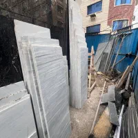 سنگ مرمریت سفید طوسی