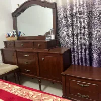 تخت با تشک ۱۸۰ و میز ارایش عروس
