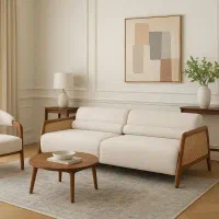 مبل راحتی حصیری تیانا طرح تعویض