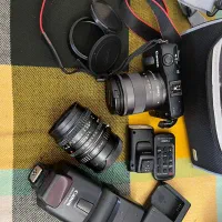 دوربین عکاسی کنون با لنز جدا|دوربین عکاسی و فیلم‌برداری|تهران, نارمک|دیوار