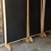 ابر آکوستیک و کلاف چوبی متحرک