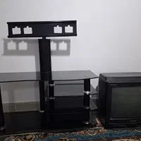 زیر تلویزیونی و تلویزیون پاناسونیک اصل جنس عالی|تلویزیون و پروژکتور|شیراز, نصرآباد|دیوار