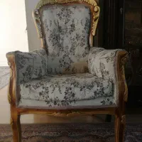 سرویس مبلمان سلطنتی راحتی استیل۹نفره درحد|مبلمان خانگی و میز عسلی|تهران, بریانک|دیوار