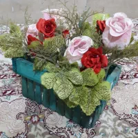 ۷عدد گلدان نو گل مصنوعی ودیوارکوب یکجا|گل مصنوعی|تهران, جی|دیوار