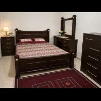حراج سرویس تخت تمام چوب سفارشی ارزان واقعی
