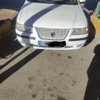 سمند ال‌ایکس دوگانه کارخانه مدل 89 سفید