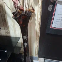 گلدان با گل خشک