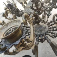 لوستر تمام برنز|لوستر و چراغ آویز|تهران, شهرک ابوذر|دیوار