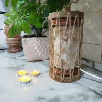 آباژور سنگ نمکی|چراغ خواب و آباژور|تبریز, |دیوار