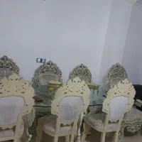 ست مبلمان میزناهارخوری تخت خواب سلطنتی پنجه شیری|مبلمان خانگی و میز عسلی|پاکدشت, |دیوار