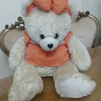 عروسک خرسی سفید