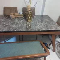 مبلمان ۷ نفره و میز ناهار خوری ۶ نفره در حد نو|مبلمان خانگی و میز عسلی|تهران, شهران جنوبی|دیوار
