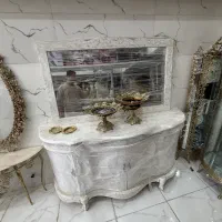 اینه کنسول چهار چوب راش