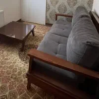 مبل ۳نفره ومیز درحدنو