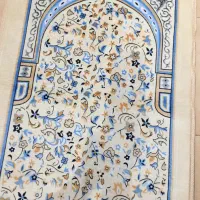 فرشینه سجاده مخمل پشت ترمز دار سه لایه صادراتی|فرش|کاشان, فاز ۱ ناجی آباد|دیوار