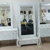 آینه کنسول صندلی ترولی میزناخن سرشور آرایشگاهی|آرایشگاه و سالنهای زیبایی|بیجار, |دیوار