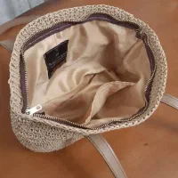 کیف رافیا مدل ساحلی|کیف، کفش، کمربند|سلماس, |دیوار