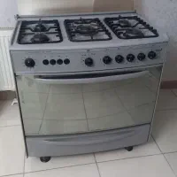 گاز فردار پنج شعله درب شیشه ای